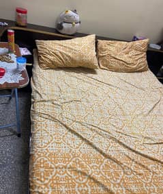 Used Bed with dressing