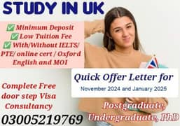 Study in UK and worldwide