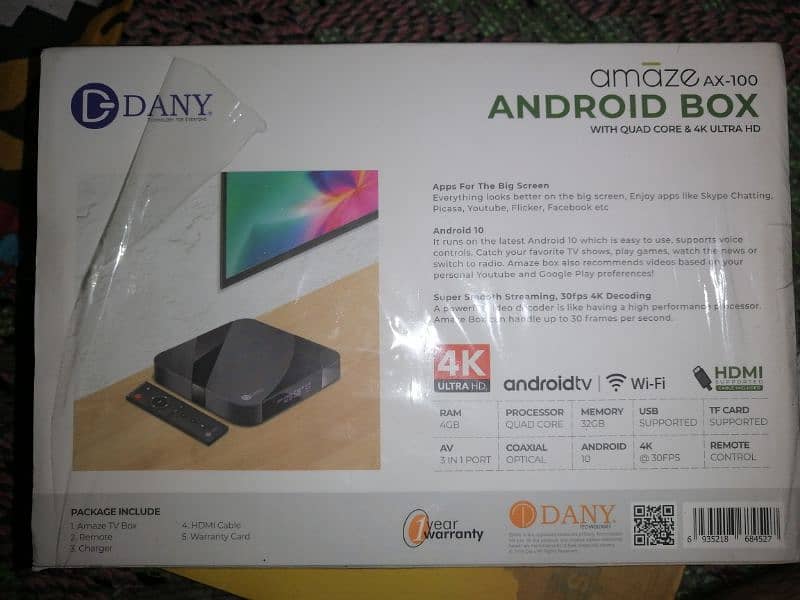 DANY ANDROID TV BOX 1