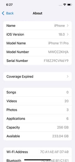 iPhone 11 Pro (256GB-Non PTA)