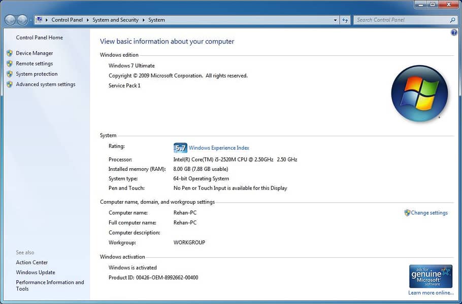 Dell Precision Workstation|8GB+500GB|i5 + 2GB Nvidia| 10