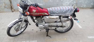 Honda 125 Special edition 2020 Larkana Number