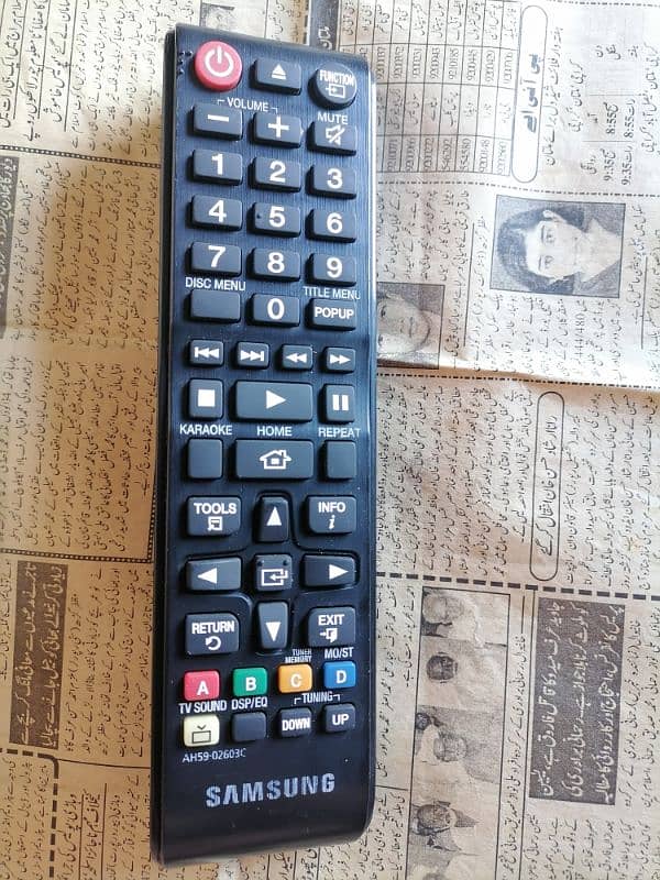 samaung home theater orignal remote 0