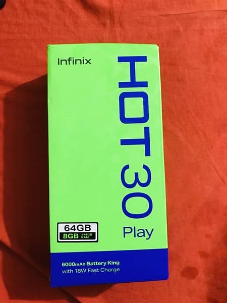 INFINIX HOT 30 play 3