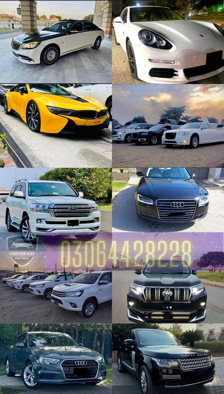 Rent A Car | BMW | Audi | V8 | mercedes | range over | land cruiser 0