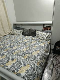 Bed and Side table