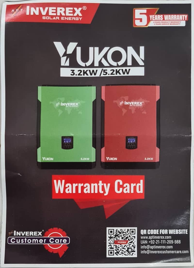 Inverex Yukon 5.2 KW Solar Inverter 8