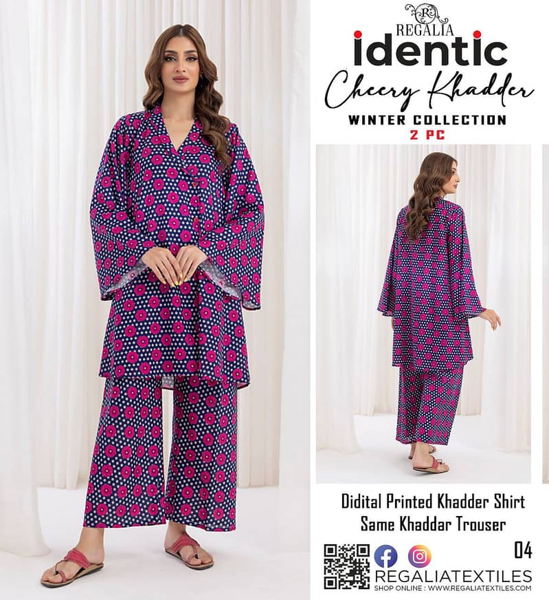 REGALIA ALL OVER 2pc DIGITAL PRINT KHADDAR 5