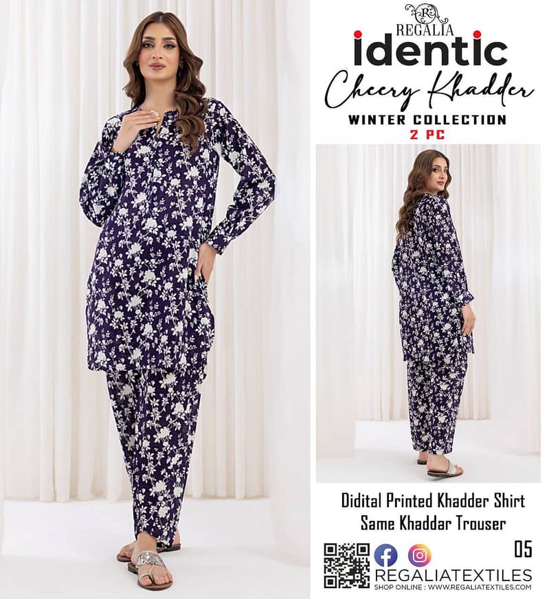 REGALIA ALL OVER 2pc DIGITAL PRINT KHADDAR 8