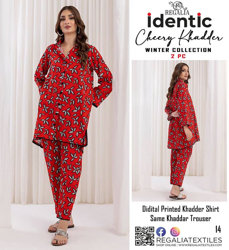 REGALIA ALL OVER 2pc DIGITAL PRINT KHADDAR 13