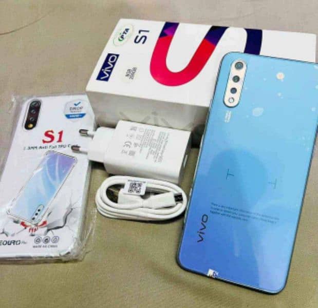 Vivo S1 4/128 GB. PTA approved 0343=8735478 My WhatsApp number 1