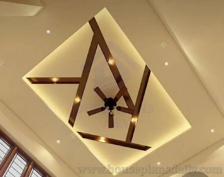 false Ceiling /Roof Ceiling /Gypsum Ceiling /Plastir of paris ceiling 4