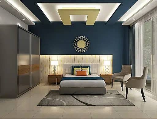 false Ceiling /Roof Ceiling /Gypsum Ceiling /Plastir of paris ceiling 6