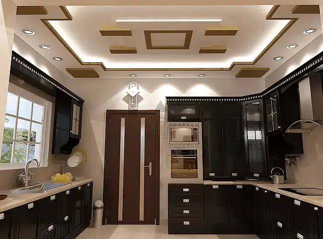 false Ceiling /Roof Ceiling /Gypsum Ceiling /Plastir of paris ceiling 7