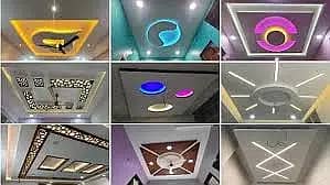 false Ceiling /Roof Ceiling /Gypsum Ceiling /Plastir of paris ceiling 9