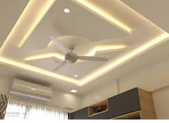 false Ceiling /Roof Ceiling /Gypsum Ceiling /Plastir of paris ceiling