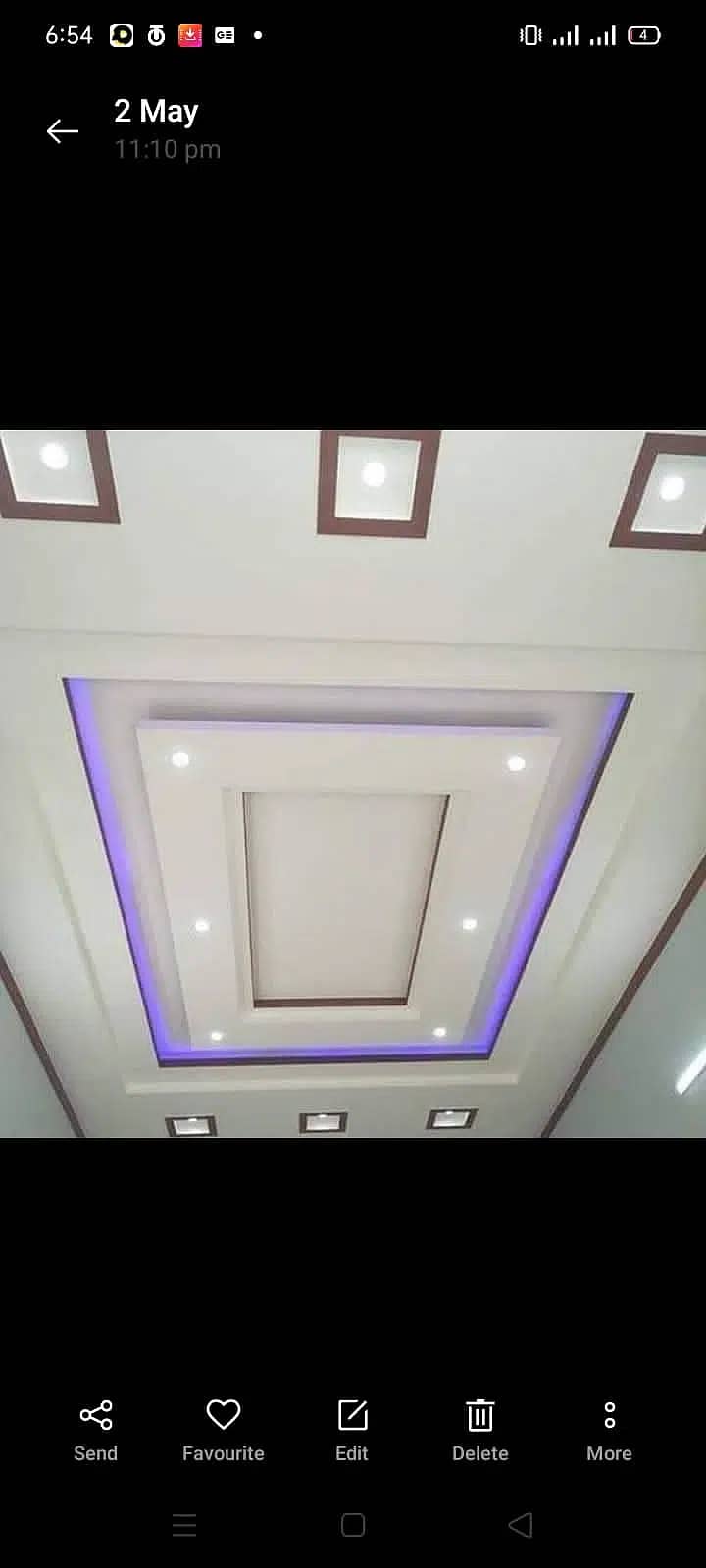 false Ceiling /Roof Ceiling /Gypsum Ceiling /Plastir of paris ceiling 15