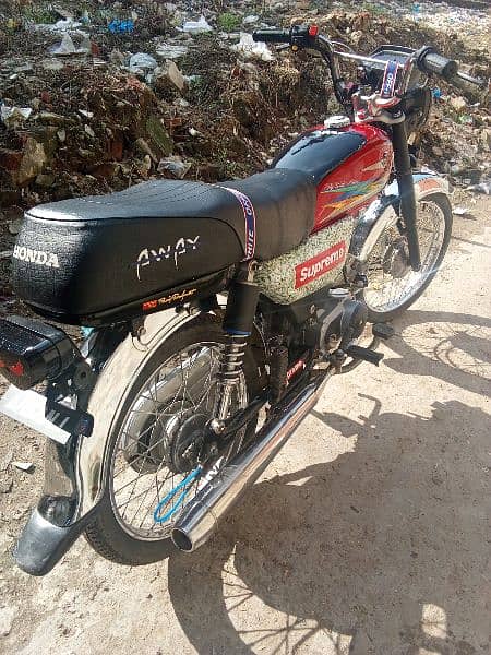 Metro Bike 2023 Model Modified Condition 10by10 for sale 4