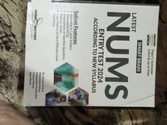 Latest NUMS entry test book Dogar's testmaster