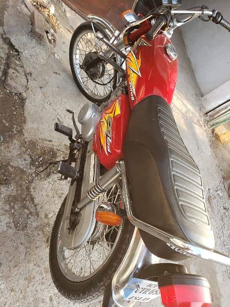 Honda 125 modol 2021 lash condition one hand use 1