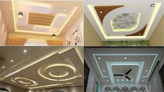 Plastic Paris Ceiling/ False Ceiling /pop Ceiling / All Ceiling work