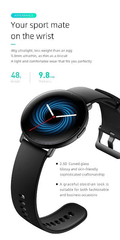 Xiaomi Mi Mibro Lite Smart Watch with AMOLED display 3