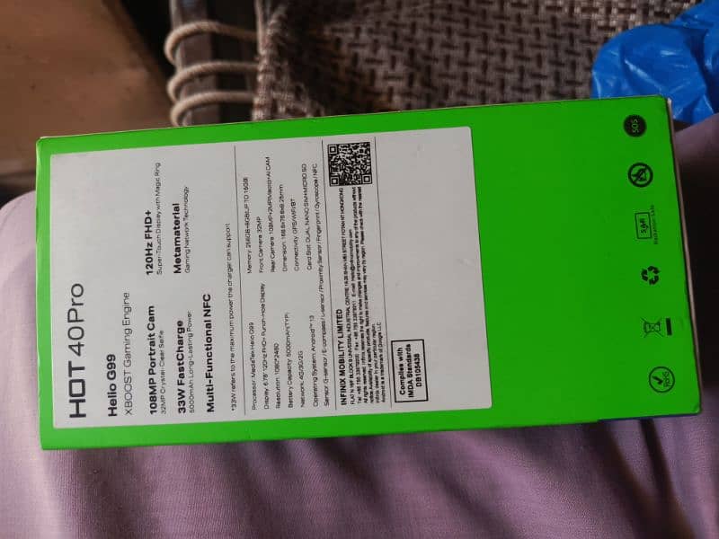 Infinix hote 40 pro 0