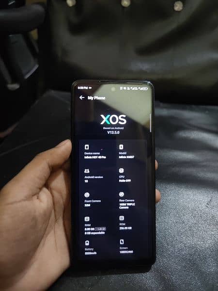 Infinix hote 40 pro 6