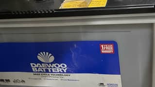 Daweoo battery deep cycle for sale   0334-9944549