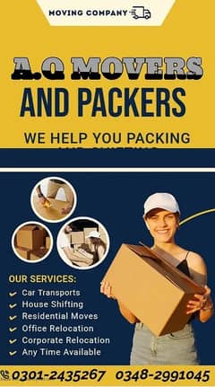 Packer and mover - House shifting Office Moving company