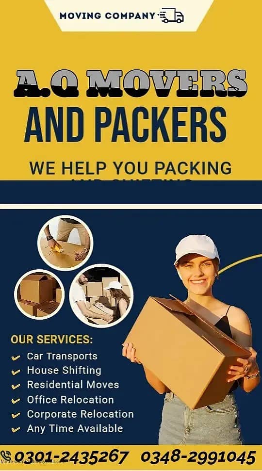 Packer and mover - House shifting Office Moving company 0