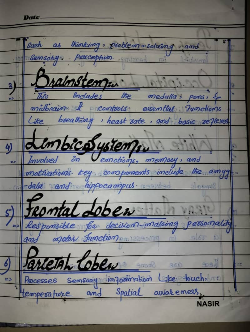 Handwritten job 2