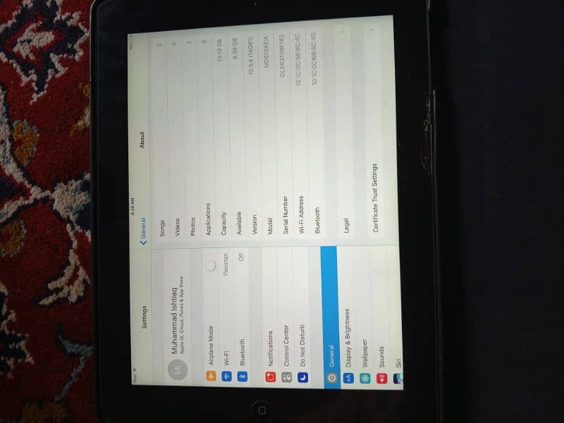 imported Apple I pad mini 4 in neat good fast working condition 7