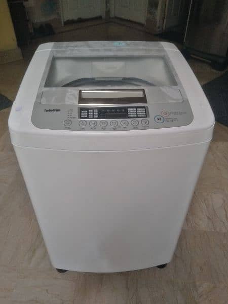 LG fully automatic washing machine 10kg 0