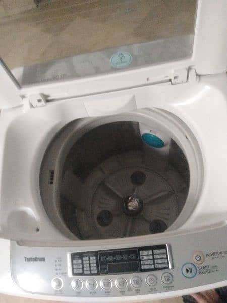 LG fully automatic washing machine 10kg 2