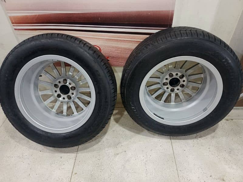 rims tyres like new 15