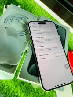 iPhone 15 pro max 256 GB 03240537819 my WhatsApp number