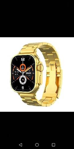 smart watch golden