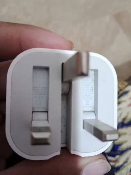 iPhone original charger 
20 watt original 
warranty 4