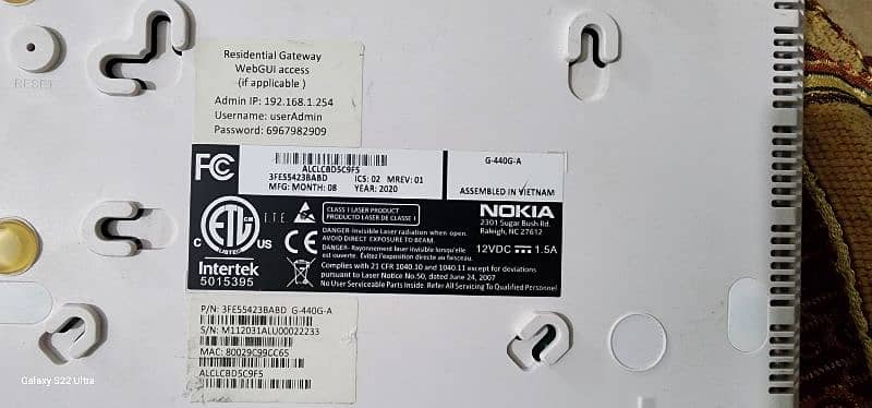 D-Link Etisalat and  nokia total three router 4