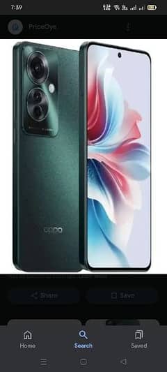 Oppo reno 11f 5g 8+8 256 gb