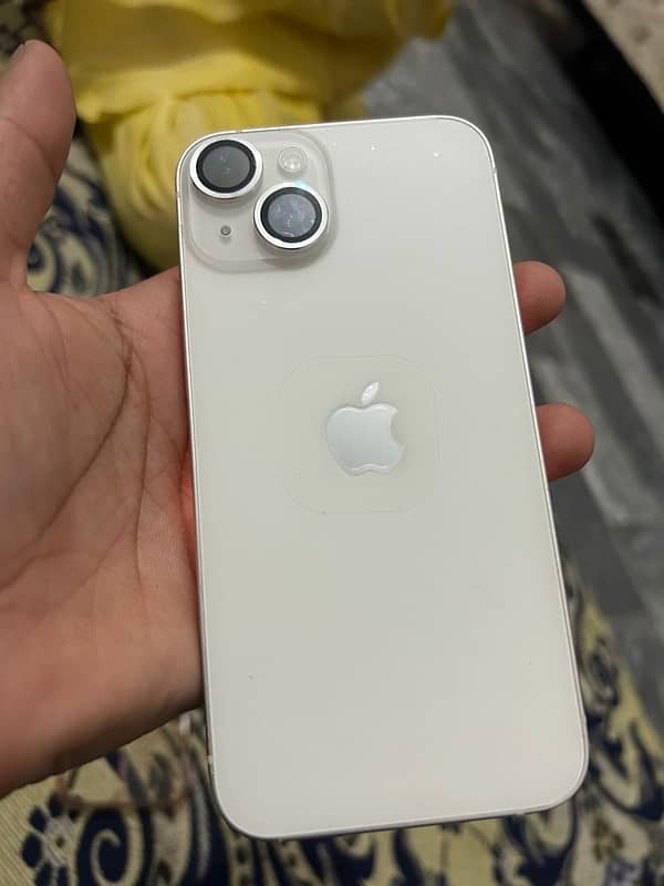 Iphone 14-jv 128GB white  colour 11