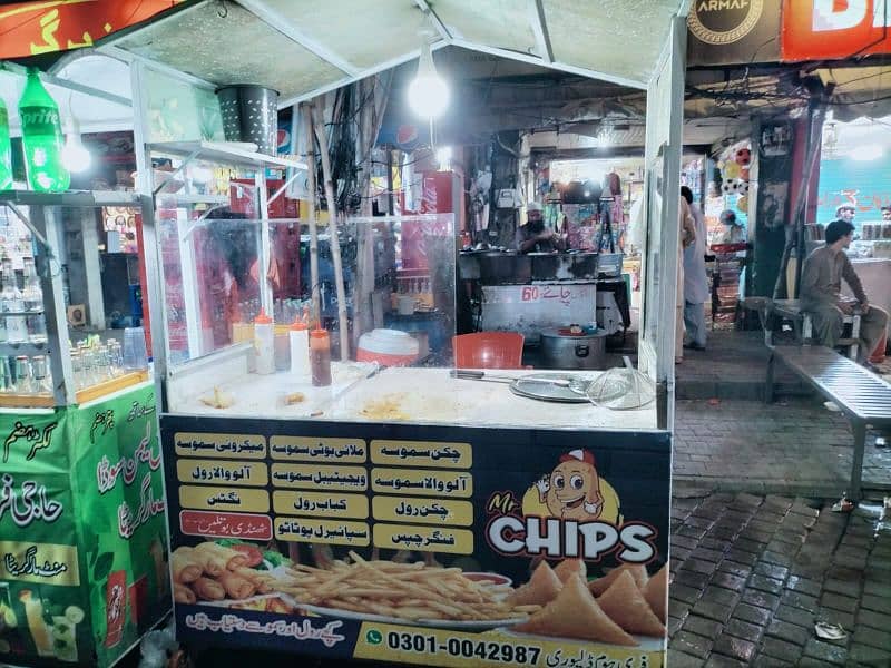 counter for sale fries and biryani type 4