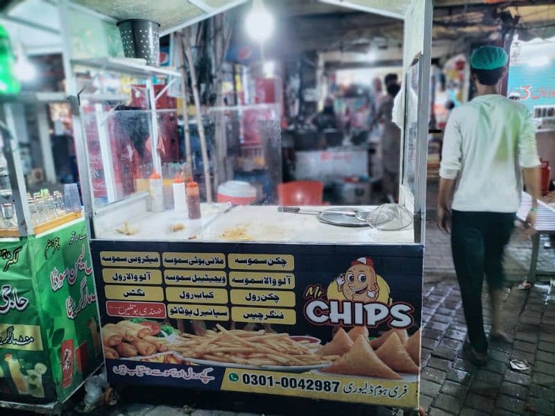 counter for sale fries and biryani type 5