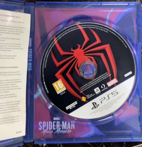 PS 5 Spider-Man CD 1