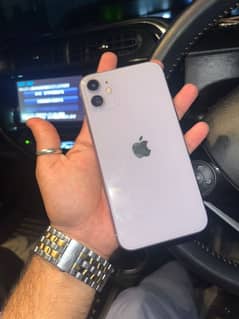 iphone 11 purple colour 64gb 10/10 pta approved All okay water pack