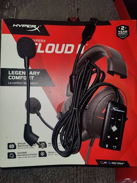 HyperX Cloud 2 with complete Box 3