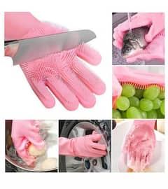 Silicone Washing Gloves-Multi-Functional Cleaning Assistants