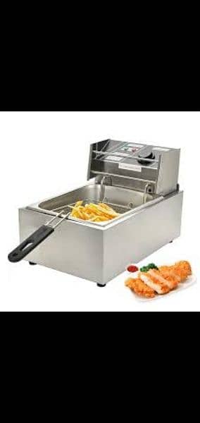 Imported Commercial 6 Liter Electric Deep Fryer Fo French Fries Zinger 1