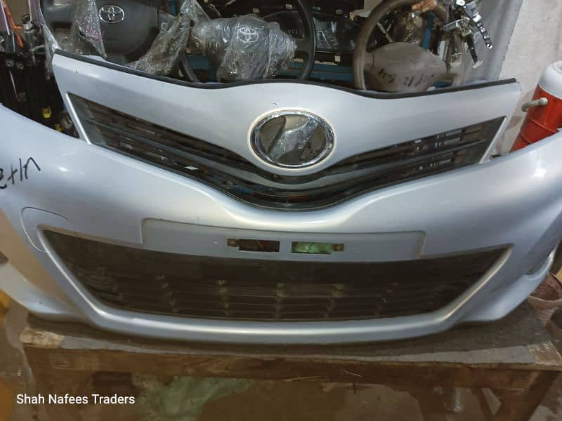 Toyota Vitz 2012 Lavender Front Bumper - Toyota Vitz Ksp130 Bumper 0